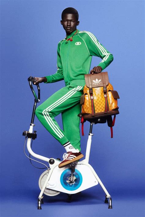 adidas collaborations gucci|gucci adidas collab tracksuit.